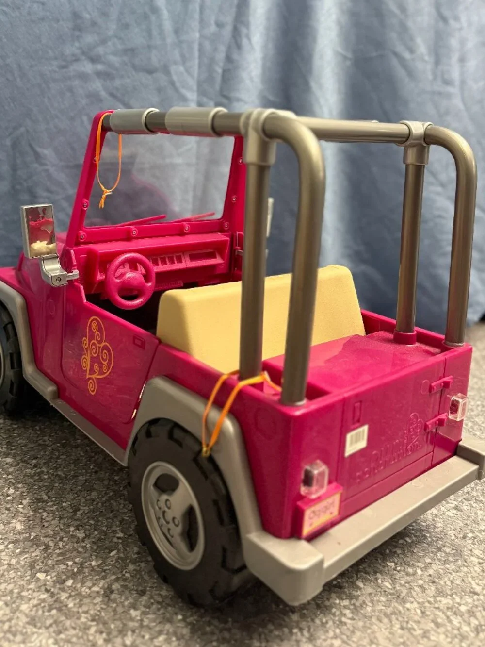 Our Generation My Way & Highways 4x4 vehicle designed for 18-inch dolls